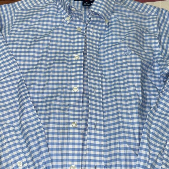 Brooks brothers boys dress button down shirt lot size medium 10/12 - Picture 2 of 7